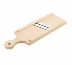 SALEWSKY Gemüsehobel Mit 2 Messern Aus Naturholz